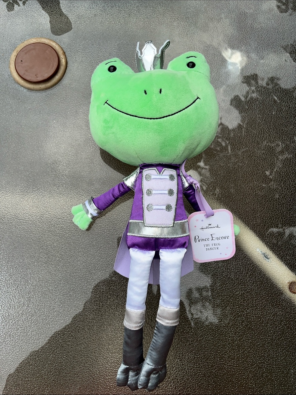 Hallmark Prince Encore The Frog Dancer Stuffed Toy NWT